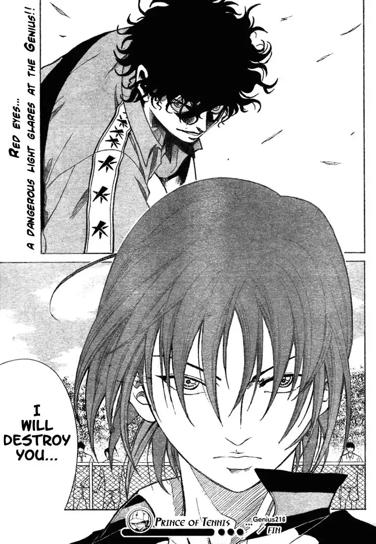 Prince of Tennis Chapter 216 17